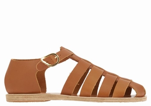 Sandale Pecheur Ancient Greek Sandals Homeria Leather   | CIT-3820684